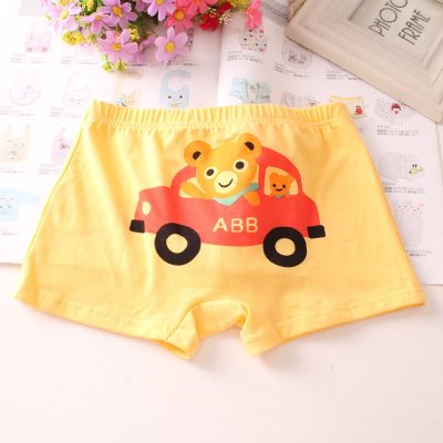 Cartoon organic cotton baby boys underwear (3)