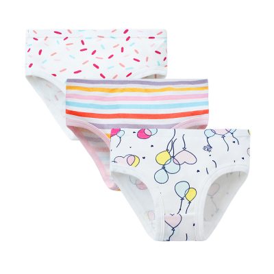 Cotton cartoon customize girls underwear sets (5)
