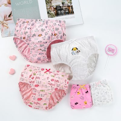 Custom cotton lovely print girl underwear (5)
