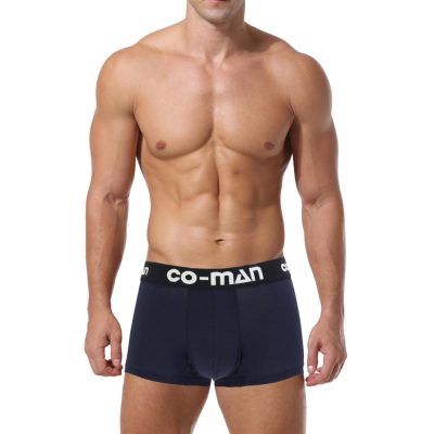 Custom printed shorts black men boxer (4)