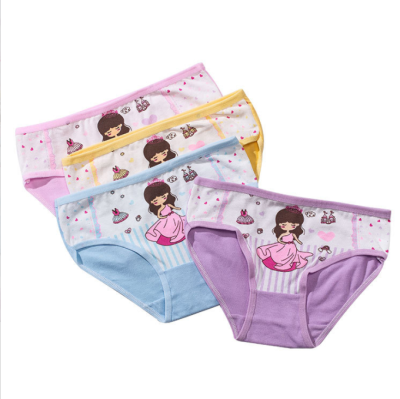 High quality cotton little girls underwear (4)