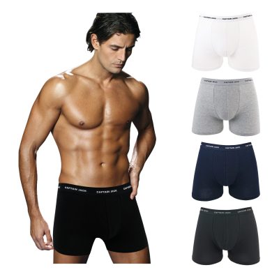In stock classic style soft mens boxers (5)