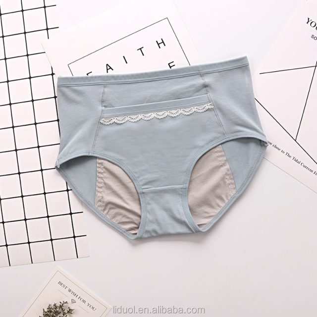 Leak proof sanitary period womens panties (1)